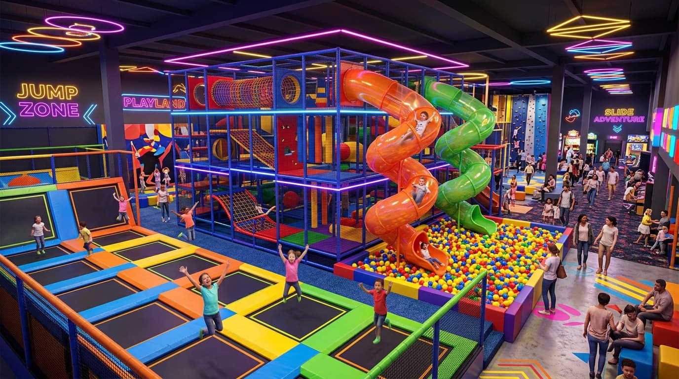 Pkoloz Interactive Game Zone Area